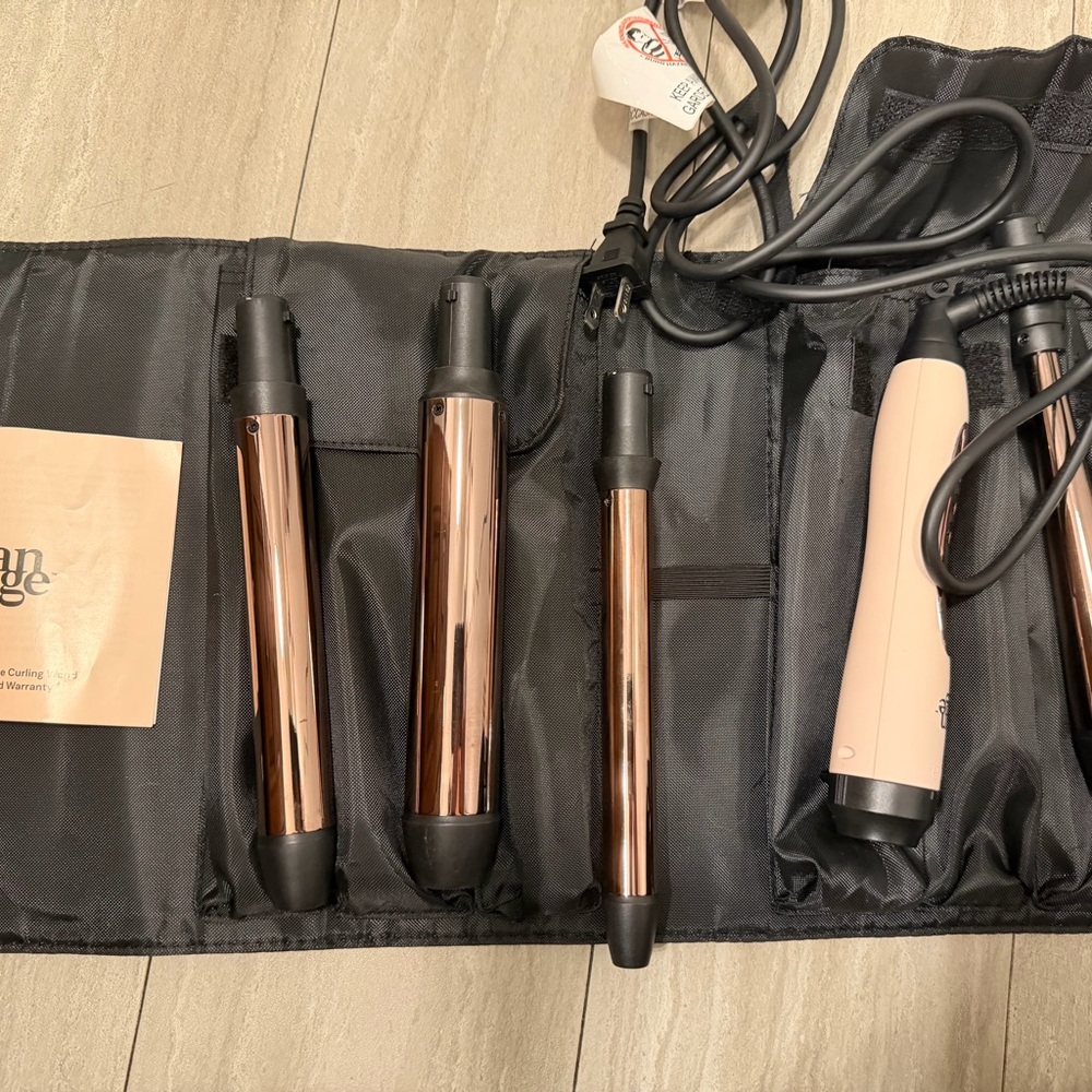 L'ange Le Cinq 5-in-1 Curling Wand Set